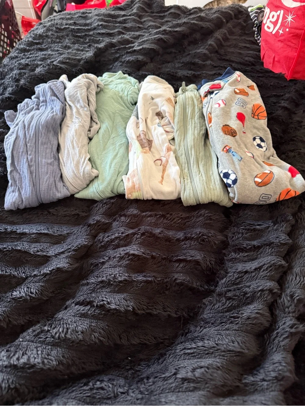 Kids Sleep One-Piece Pajama - Multi Color Pack
